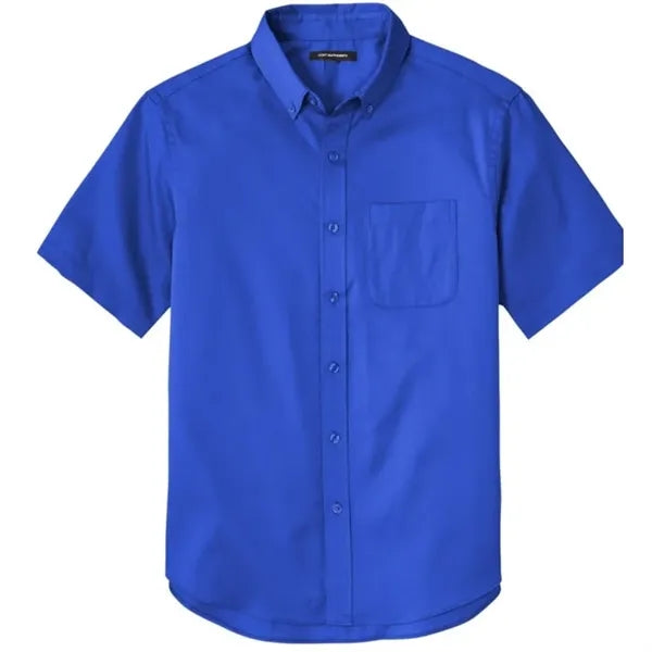 Port Authority Short Sleeve SuperPro React Twill Shirt.