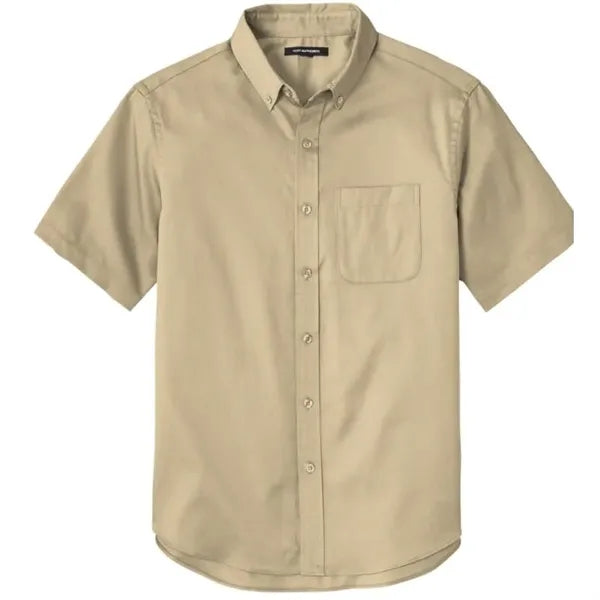 Port Authority Short Sleeve SuperPro React Twill Shirt.
