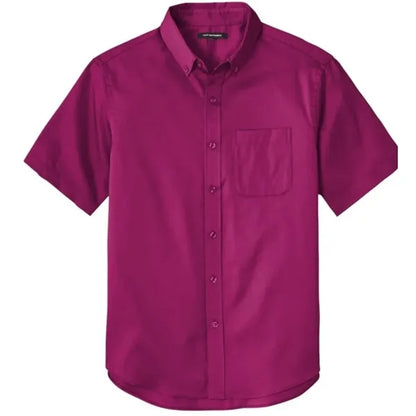 Port Authority Short Sleeve SuperPro React Twill Shirt.