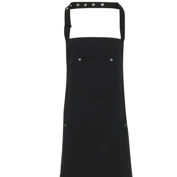 Artisan Collection By Reprime Unisex Cotton Chino Bib Apron