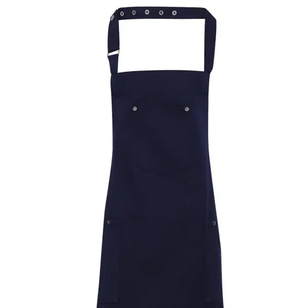 Artisan Collection By Reprime Unisex Cotton Chino Bib Apron