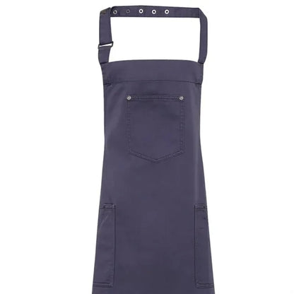 Artisan Collection By Reprime Unisex Cotton Chino Bib Apron
