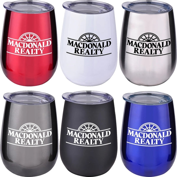 10 oz. Stainless Stemless Wine Tumbler