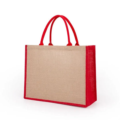 Jute Handbag Burlap Tote Bags