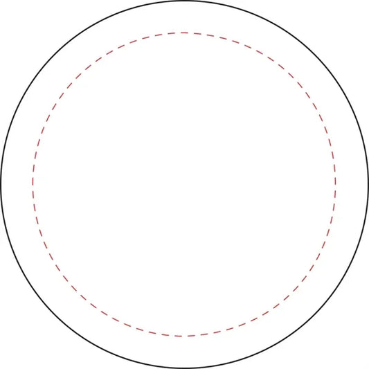 4 Inch Full Color Round Ceramic Coasters