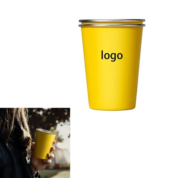 12 Oz Stainless Steel Cups