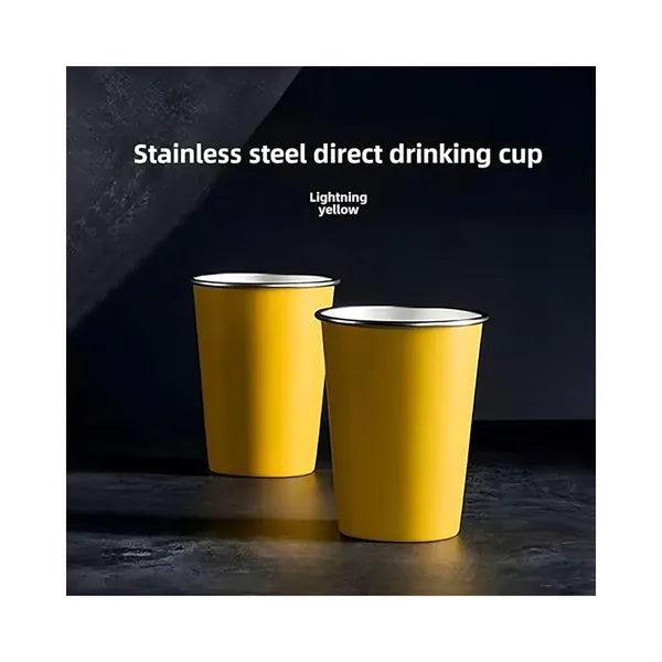 12 Oz Stainless Steel Cups