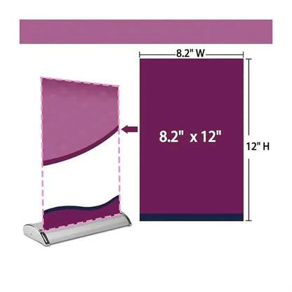 Table Top Retractable Banner Display