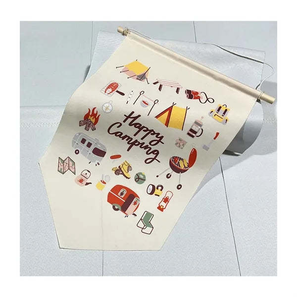 Canvas Hanging Pennant Flag
