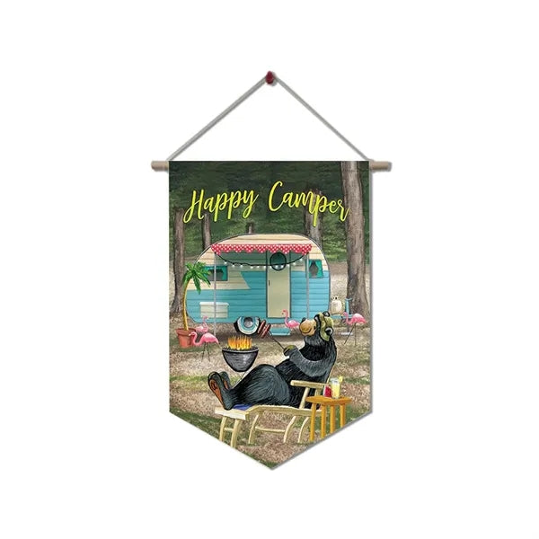Canvas Hanging Pennant Flag