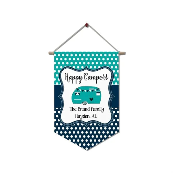 Canvas Hanging Pennant Flag
