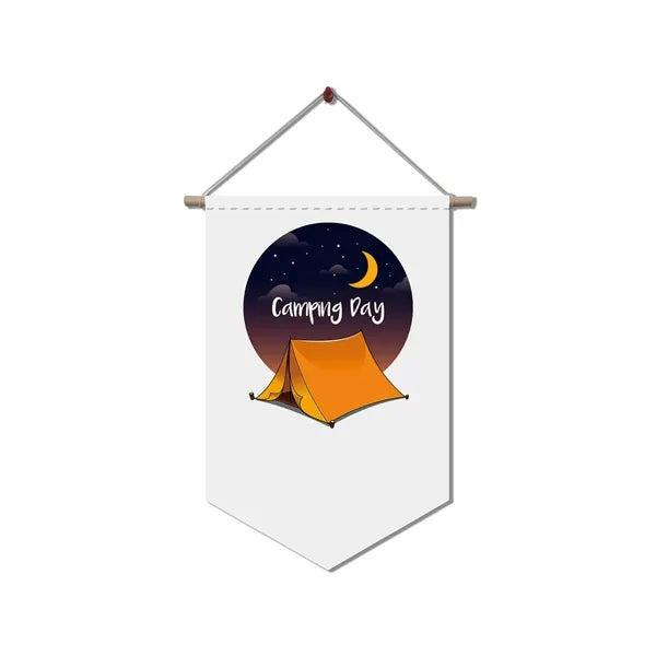 Canvas Hanging Pennant Flag