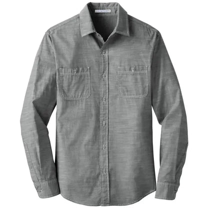 Port Authority Slub Chambray Shirt.