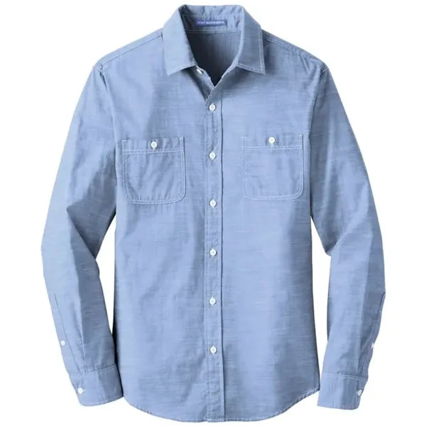 Port Authority Slub Chambray Shirt.