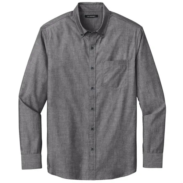 Port Authority Long Sleeve Chambray Easy Care Shirt