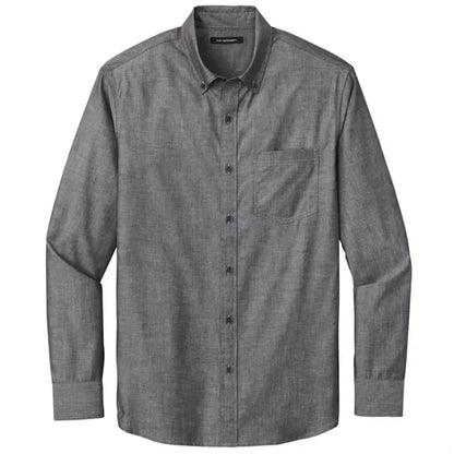 Port Authority Long Sleeve Chambray Easy Care Shirt