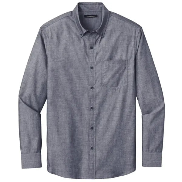 Port Authority Long Sleeve Chambray Easy Care Shirt
