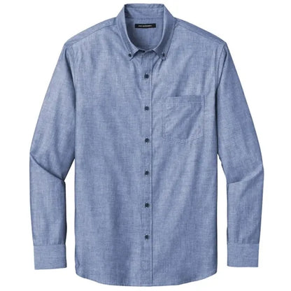 Port Authority Long Sleeve Chambray Easy Care Shirt