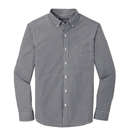 Port Authority Broadcloth Gingham Easy Care Shirt