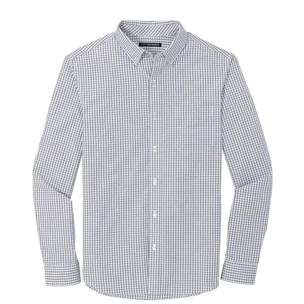 Port Authority Broadcloth Gingham Easy Care Shirt
