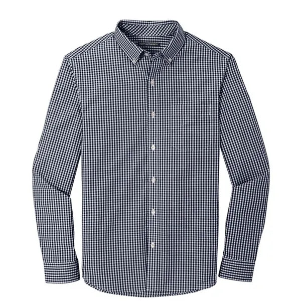 Port Authority Broadcloth Gingham Easy Care Shirt