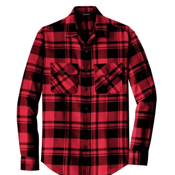 Port Authority Plaid Flannel Shirt.