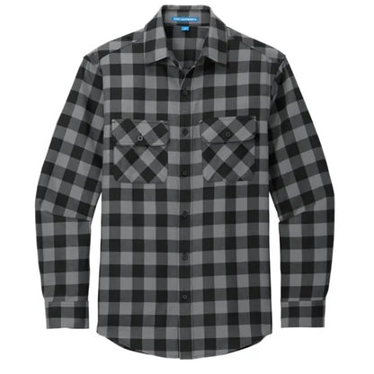 Port Authority Plaid Flannel Shirt.