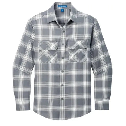 Port Authority Plaid Flannel Shirt.