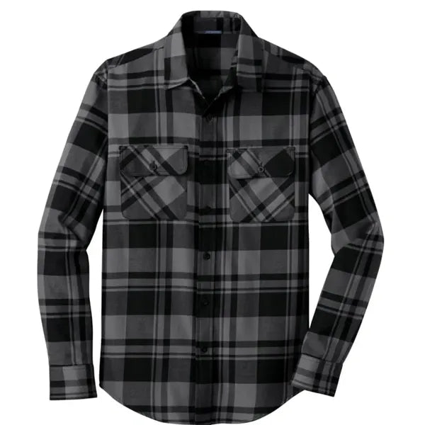 Port Authority Plaid Flannel Shirt.