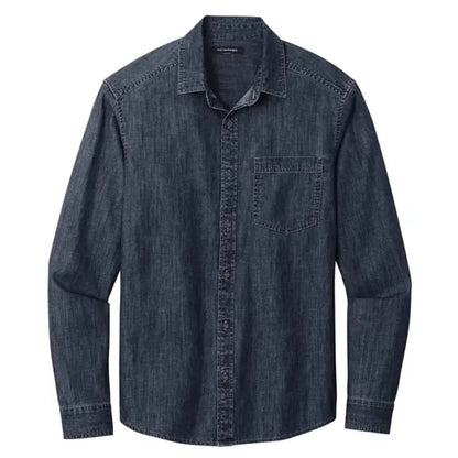 Port Authority Long Sleeve Perfect Denim Shirt