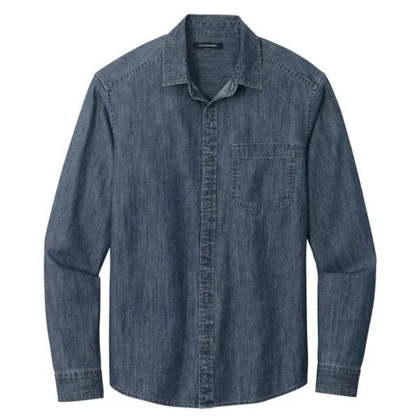 Port Authority Long Sleeve Perfect Denim Shirt