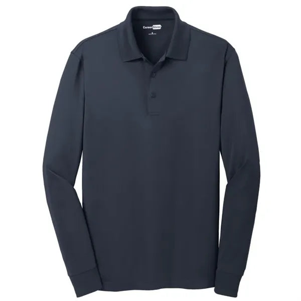 CornerStone Select Snag-Proof Long Sleeve Polo.