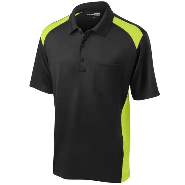 CornerStone Select Snag-Proof Two Way Colorblock Pocket P...