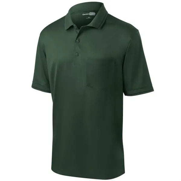 CornerStone Select Snag-Proof Tipped Pocket Polo.
