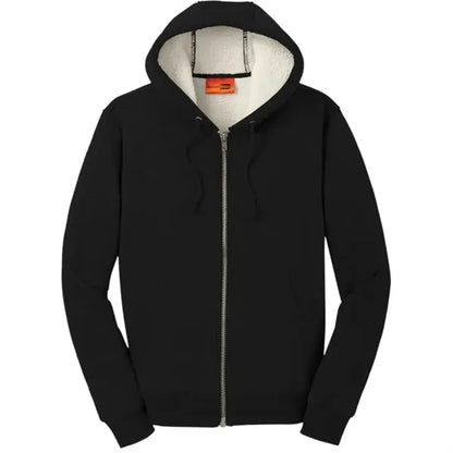 CornerStone Heavyweight Sherpa-Lined Hooded Fleece Jacket.