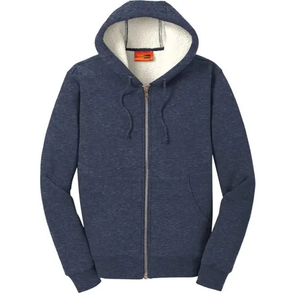 CornerStone Heavyweight Sherpa-Lined Hooded Fleece Jacket.