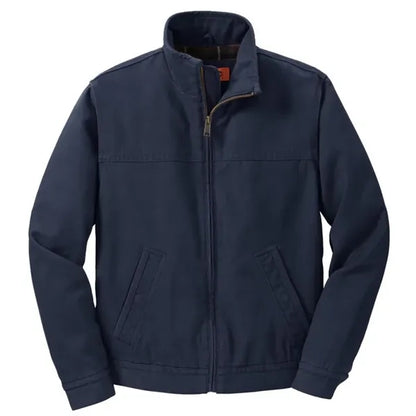 CornerStone Washed Duck Cloth Flannel-Lined Work Jacket.