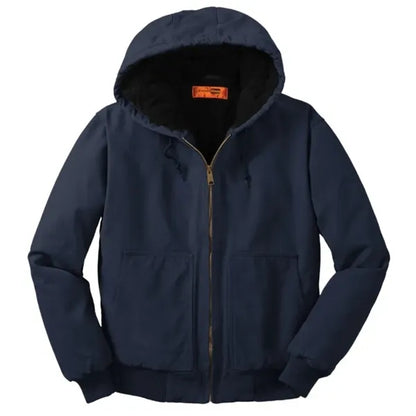 CornerStone Washed Duck Cloth Insulated Hooded Work Jacket.