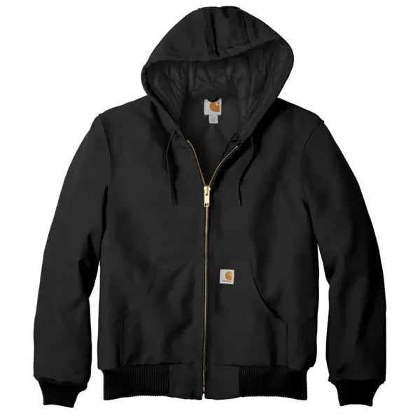 Carhartt Quilted-Flannel-Lined Duck Active Jac.