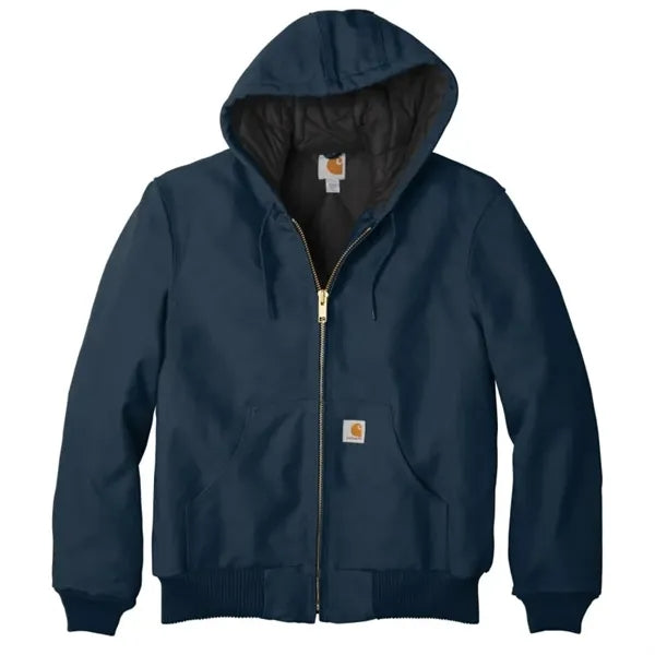 Carhartt Quilted-Flannel-Lined Duck Active Jac.