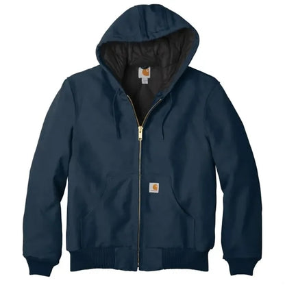 Carhartt Quilted-Flannel-Lined Duck Active Jac.