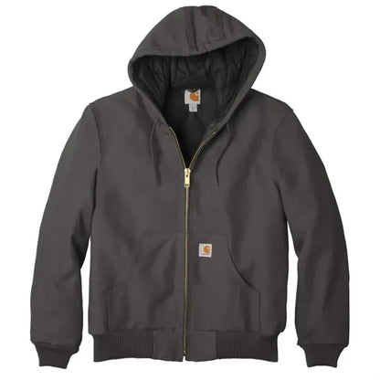 Carhartt Quilted-Flannel-Lined Duck Active Jac.