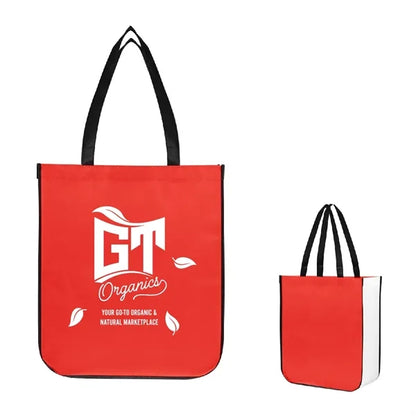 Jumbo Lola Laminated Non-Woven Tote Bag with 100% RPET Ma...