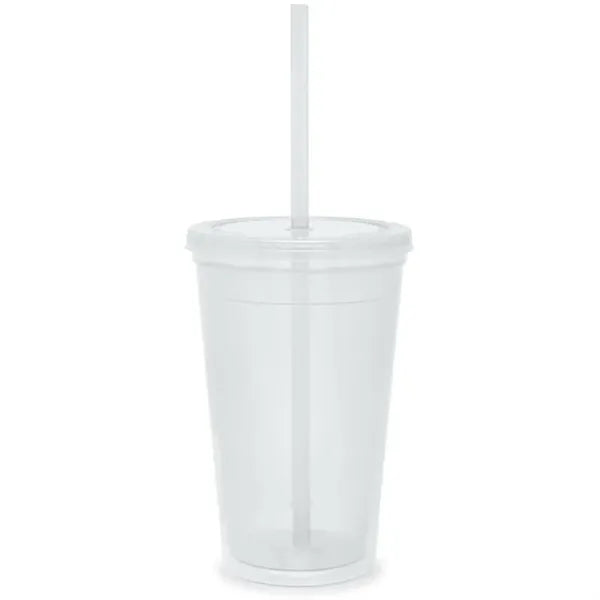 Custom Double Wall Tumbler - 16 Oz.