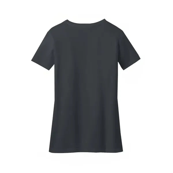District Women's Perfect Blend CVC V-Neck Tee.
