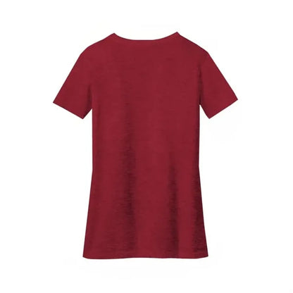 District Women's Perfect Blend CVC V-Neck Tee.