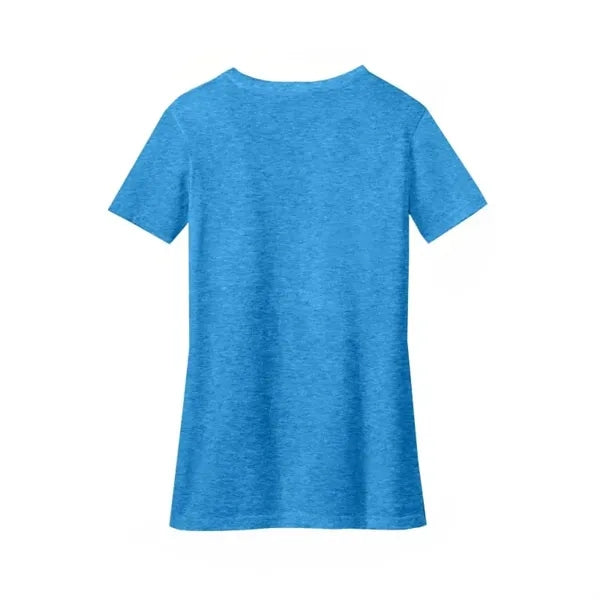 District Women's Perfect Blend CVC V-Neck Tee.
