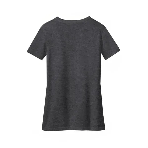 District Women's Perfect Blend CVC V-Neck Tee.