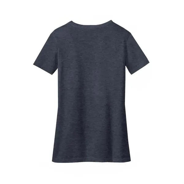 District Women's Perfect Blend CVC V-Neck Tee.