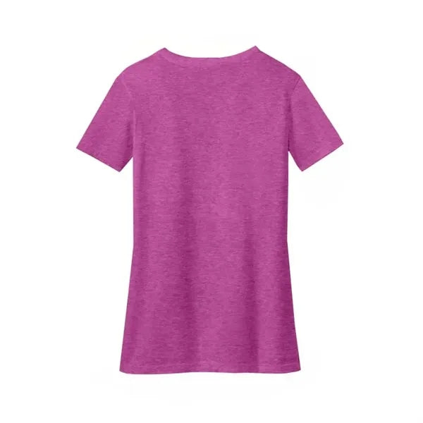 District Women's Perfect Blend CVC V-Neck Tee.